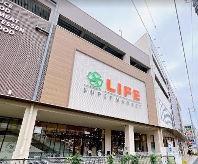 スーパー　ライフ溝口店（スーパー）まで417m