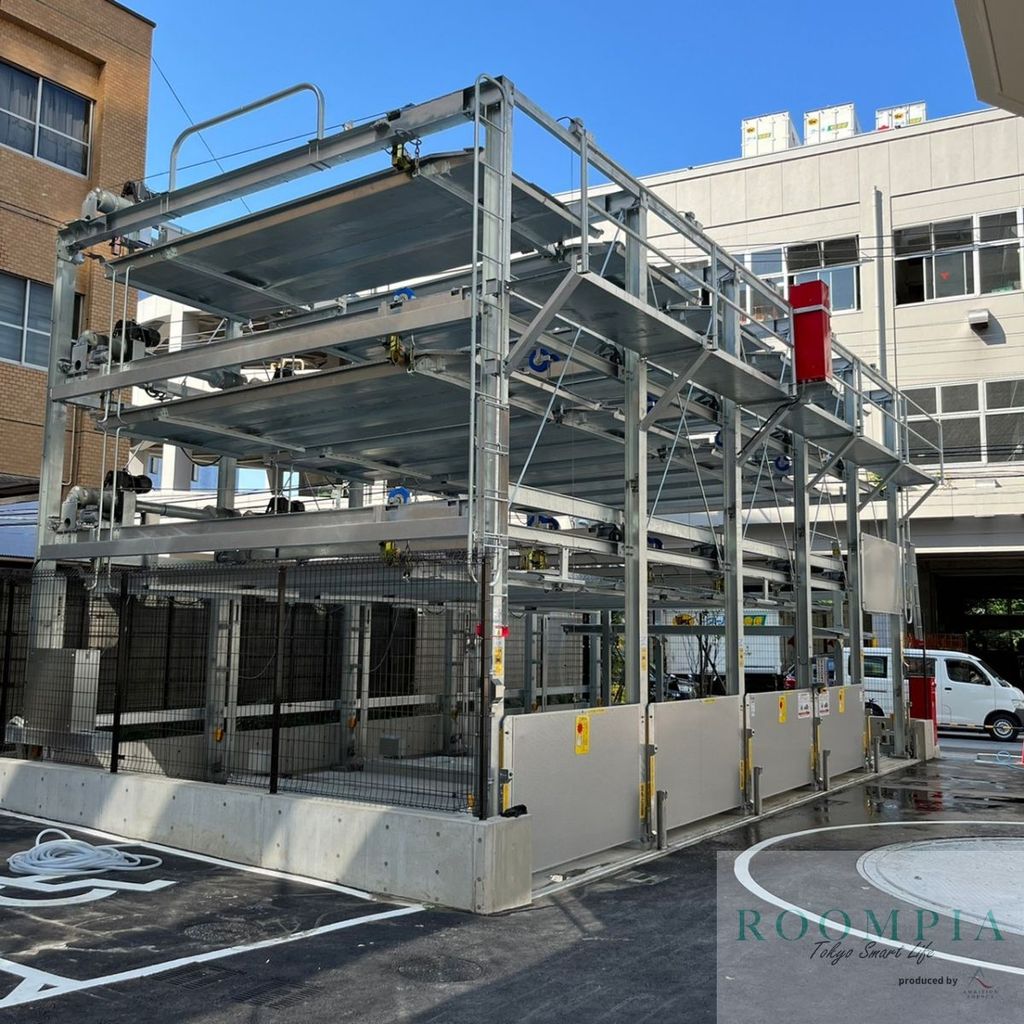 駐車場　眺望