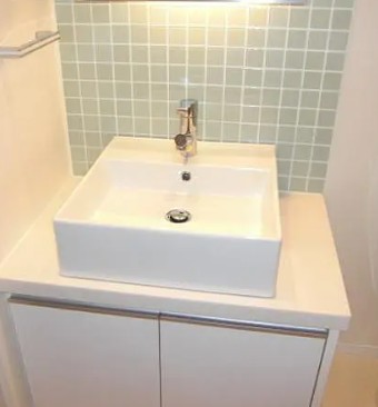 洗面設備　写真は同タイプ住居です。