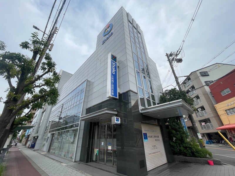 銀行　大阪商工信用金庫東成支店（銀行）まで435m