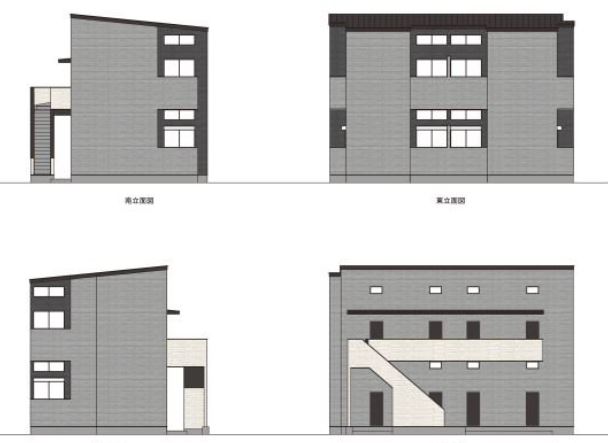 建物外観　外はこのようになっています