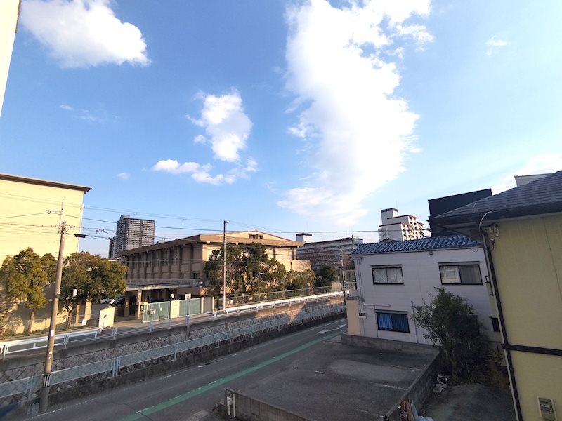 眺望　バルコニーからの眺望です