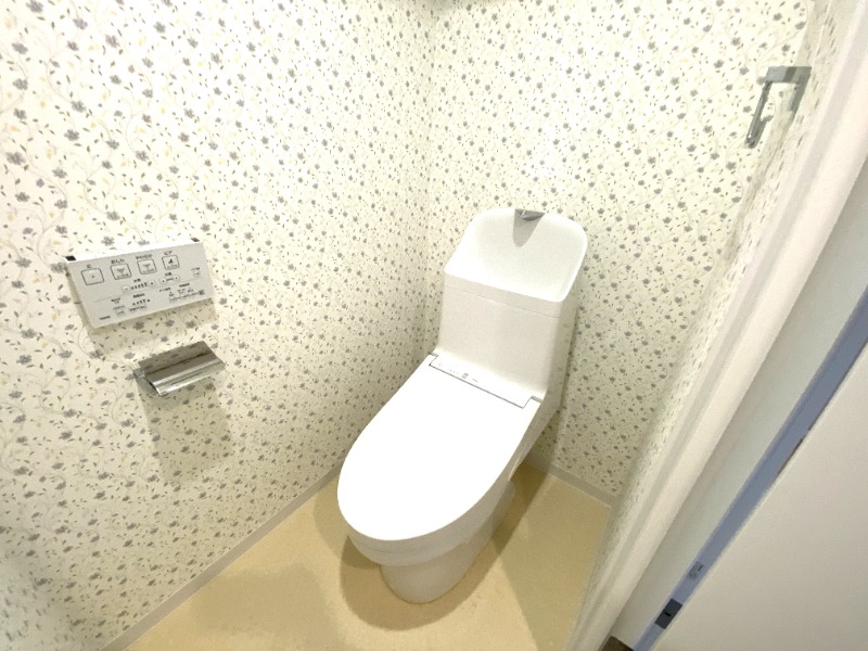 トイレ　トイレも綺麗にお使いいただけます♪