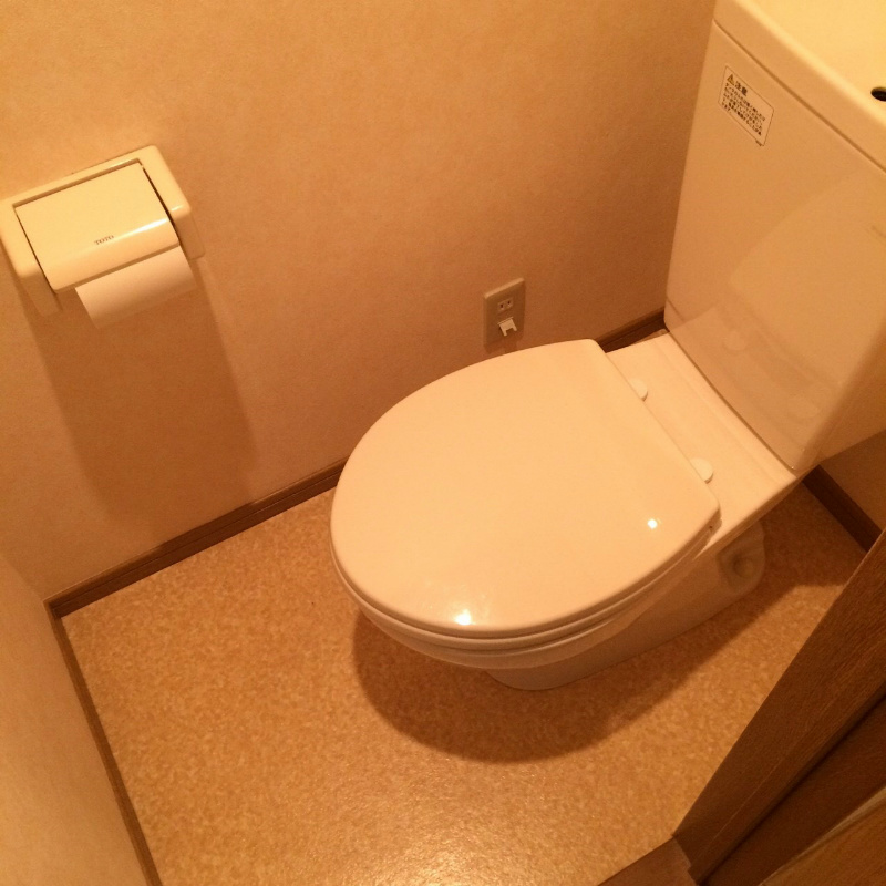 トイレ　トイレです。