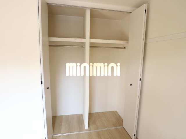 収納　６．２帖洋室にある収納です