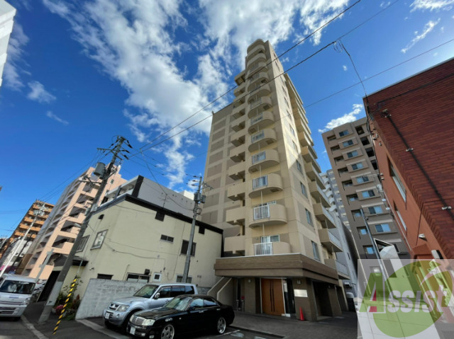 建物外観　札幌市中央区南２条西「パルクアレース・ダハイム」