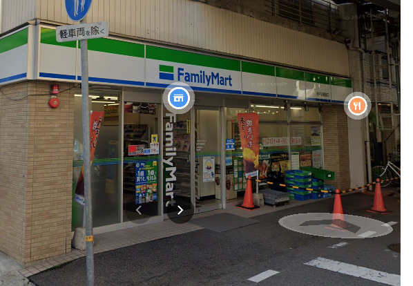 コンビニ　ファミリーマート 神戸日暮通店（コンビニ）まで550m