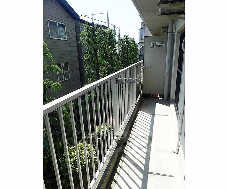 バルコニー　日当たり良好です。