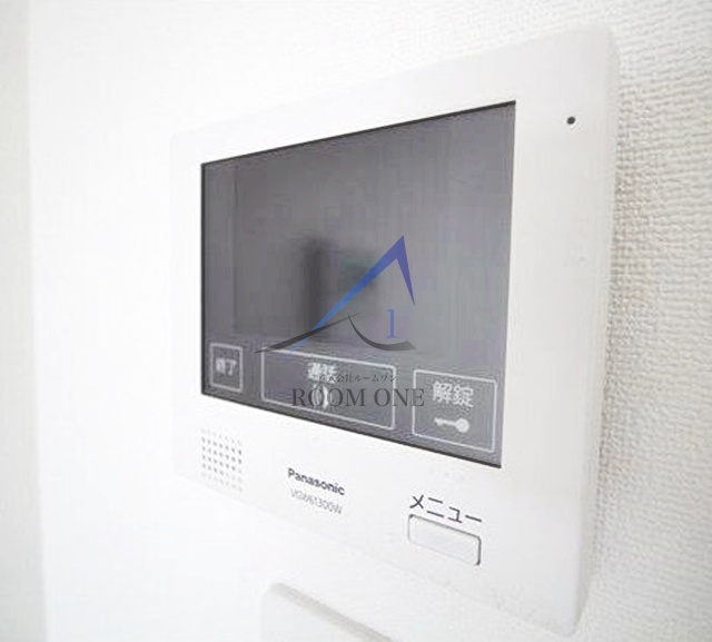 セキュリティ　モニター付きインターホンです。
