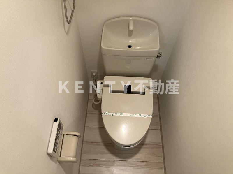 トイレ　ゆったりとした空間のトイレです