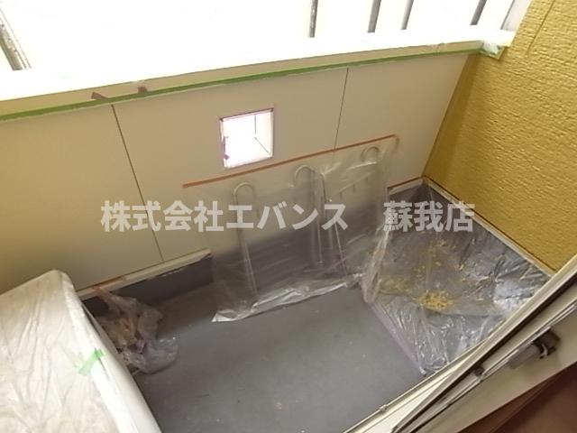 バルコニー　開放的で明るい空間を演出してくれるバルコニーです