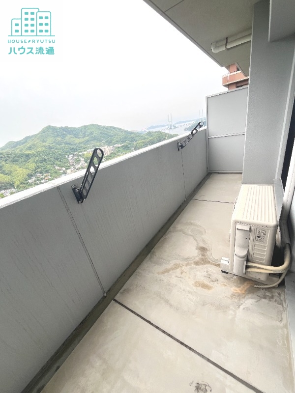 バルコニー　※同間取り別号室の写真です。