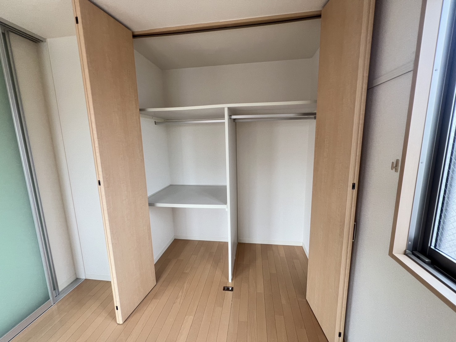 収納　B棟201号室の写真です。