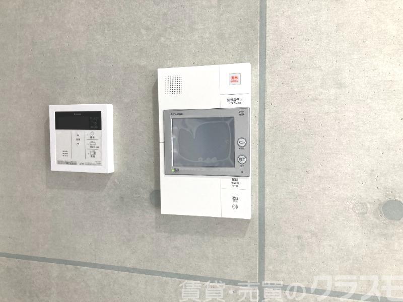セキュリティ　来訪者が確認できるモニターホン♪