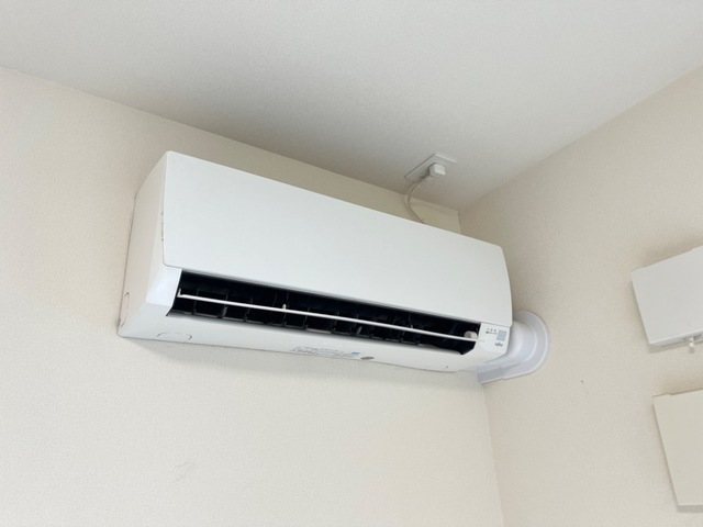 その他設備　エアコン完備で年中快適♪