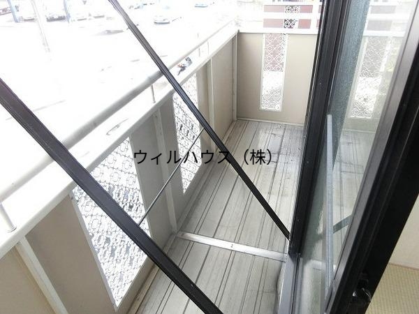 バルコニー　日当たり良好！