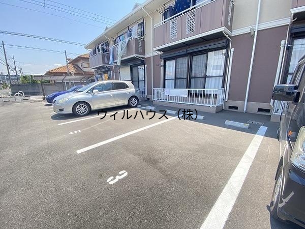 駐車場　駐車しやすい！