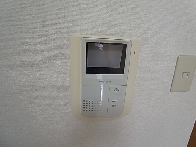 セキュリティ　来客の方が見えて安心、ＴＶモニターホン。