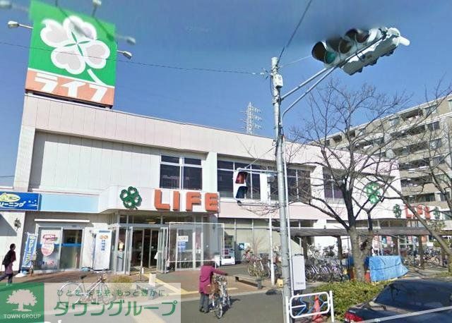 スーパー　ライフ深川猿江店（スーパー）まで502m
