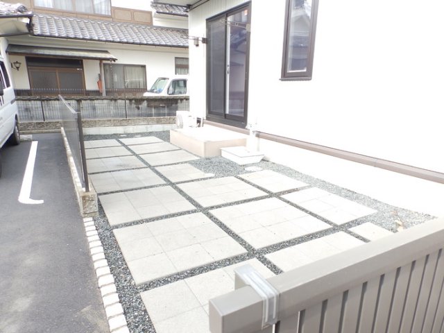 庭　お庭が付いています