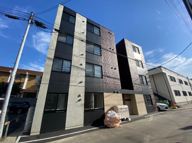 建物外観　札幌市豊平区豊平３条６「ミレイル豊平」