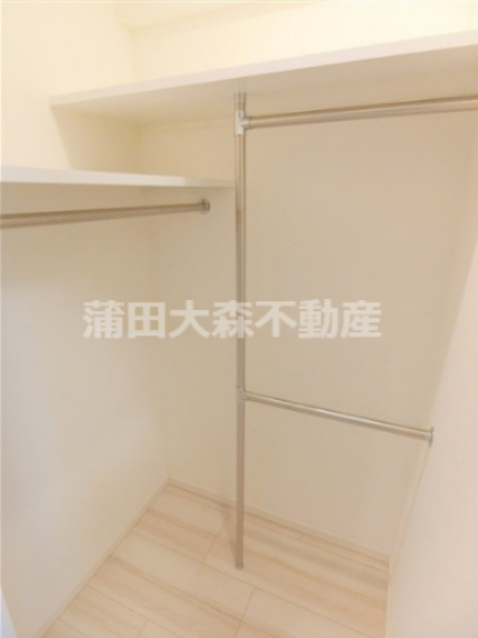 収納　大型収納　ウォークインクローゼット