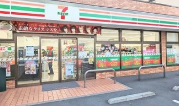 コンビニ　セブンイレブン江東扇橋店（コンビニ）まで336m