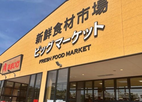 スーパー　新鮮食材市場 ビッグマーケット 鶴ヶ島店（スーパー）まで1088m