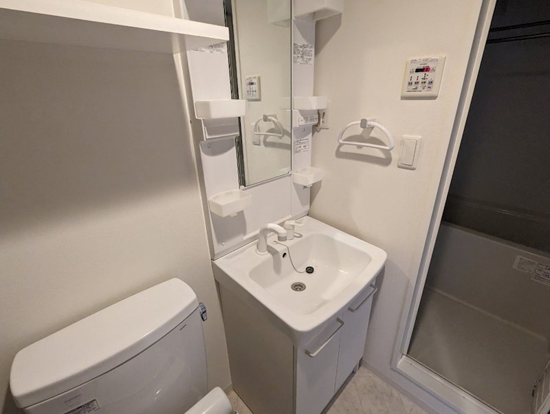 洗面設備　別部屋参考写真