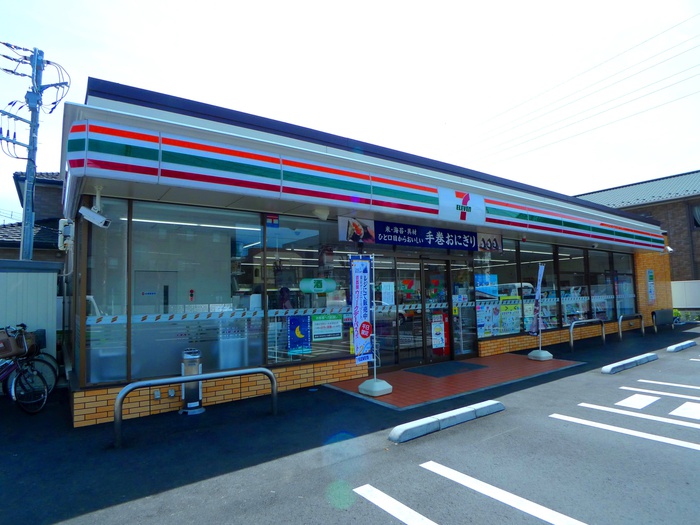 コンビニ　セブン-イレブン 越谷蒲生茜町店（コンビニ）まで400m