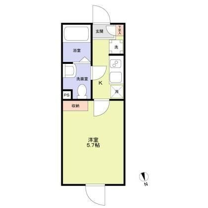 Kei-ei Residence稲毛の間取り写真
