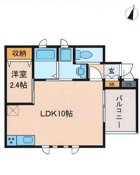amuse東加古川駅前の間取り写真