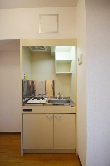 キッチン　同物件別号室の写真です。