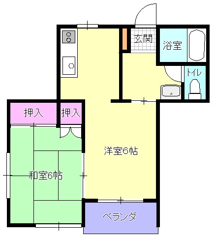エスポワールの間取り写真