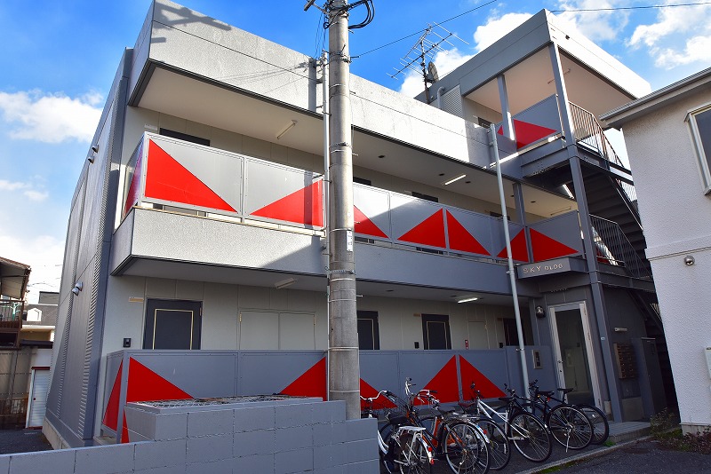 スカイビルの外観写真