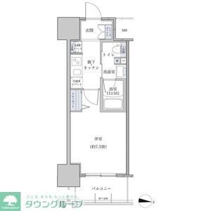 パークアクシス名古屋山王橋の間取り写真