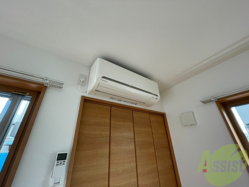 その他設備　エアコンが付いているので夏も冬も快適ですね～
