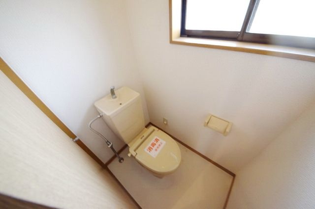東武伊勢崎線 越谷駅 徒歩29分 2階建 築30年のトイレ写真
