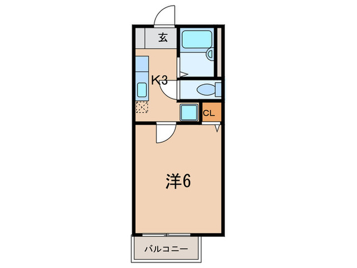 ラッキータウン二番館の間取り写真