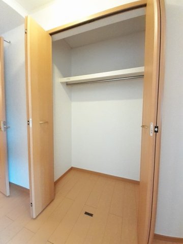 収納　たっぷりとした収納スペースです
