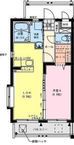 グラン城川の間取り写真