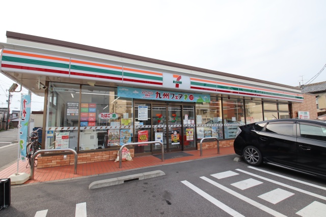 コンビニ　セブン-イレブン 名古屋牛田通店（コンビニ）まで100m