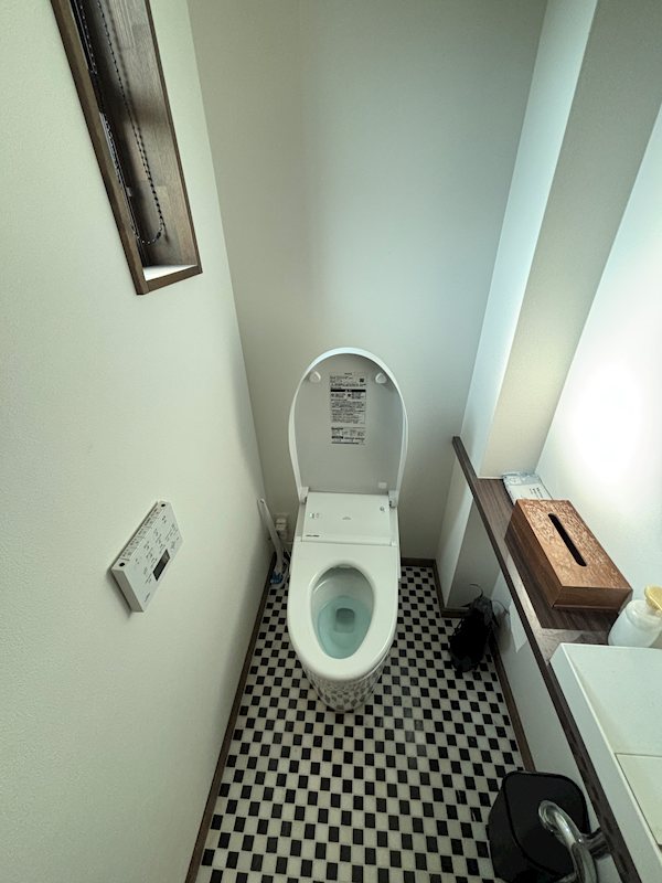 中軽井沢貸別荘のトイレ写真