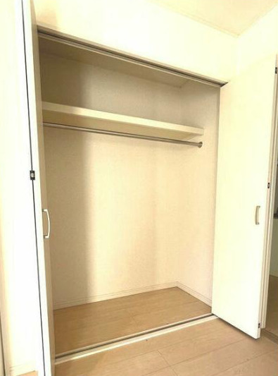 収納　クローゼットです