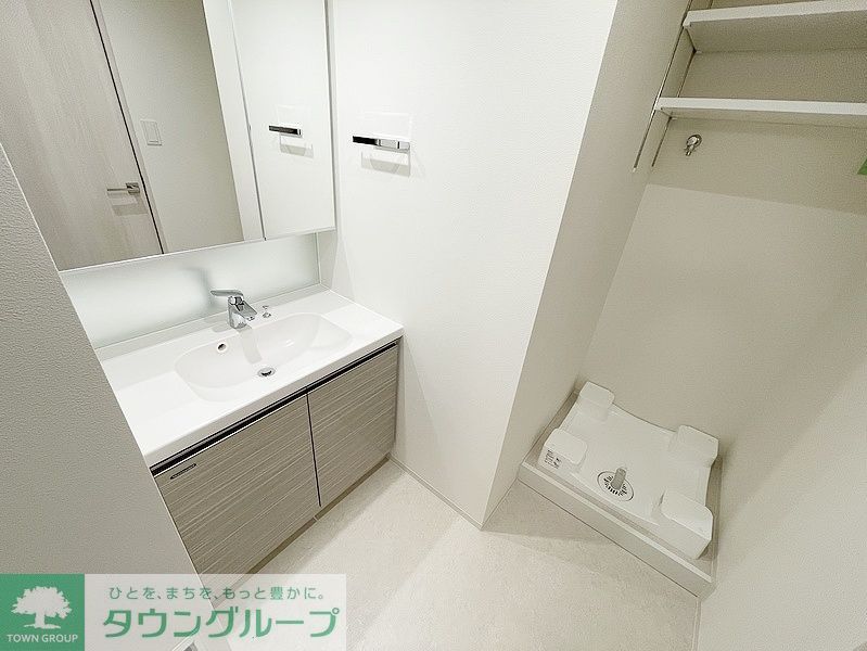 洗面設備　お問合せは(株)タウンハウジングレジデンス事業部　赤坂店・…