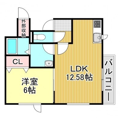 DESIGN MAISON T2の間取り写真