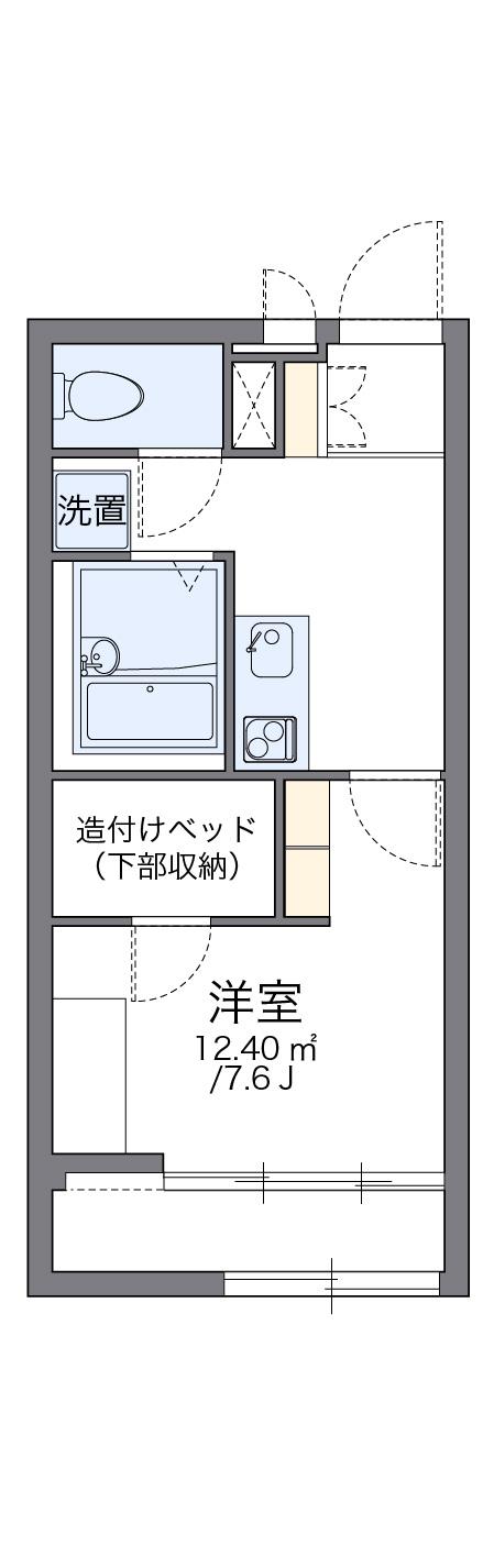 レオパレス岸和田5の間取り写真