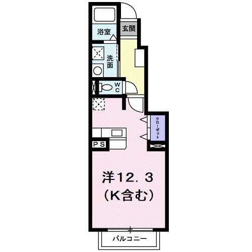 ＪＲ東海道本線 鴨宮駅 徒歩14分 2階建 築22年の間取り写真