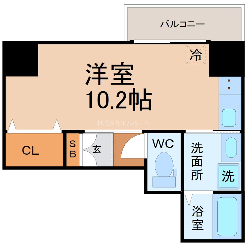 THE RESIDENCE IMAIKE EASTの間取り写真
