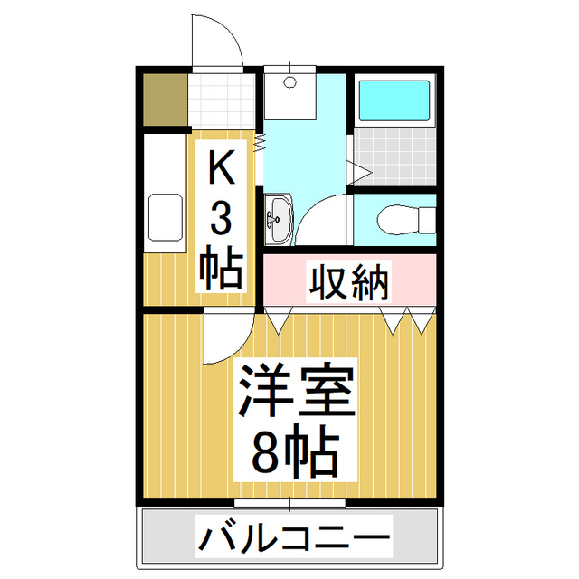 エポワール明神の間取り写真
